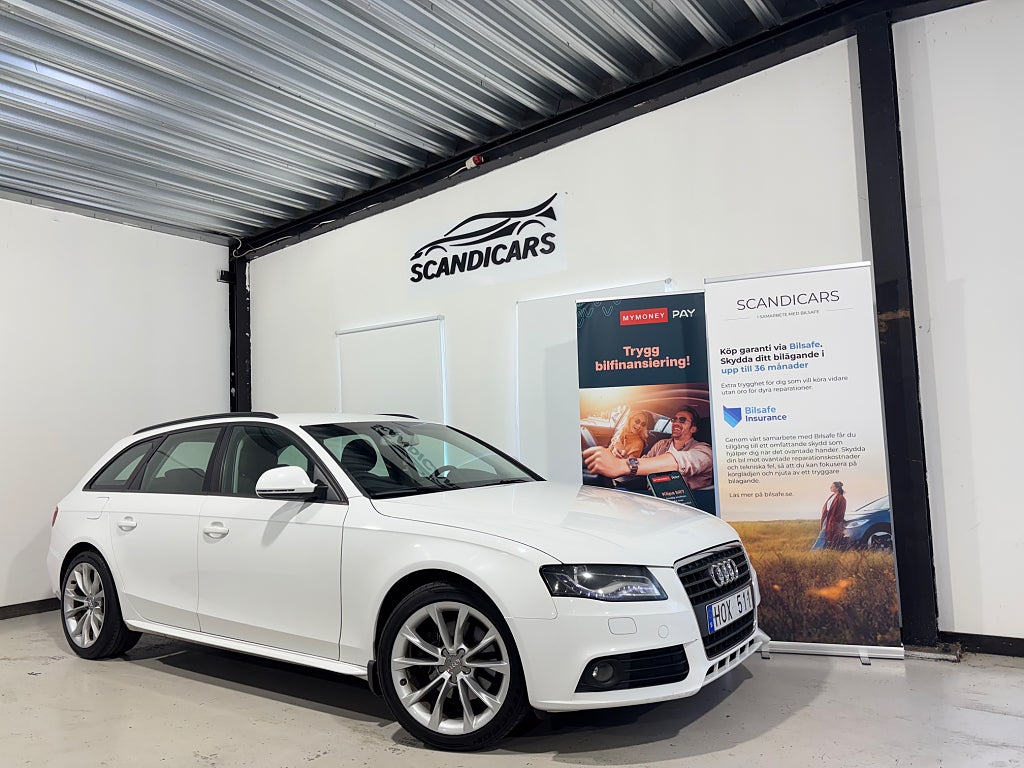 Audi A4 Avant 2.0 TDI DPF 2 ÄGARE NYBESIK NYSERV NYKAMREM