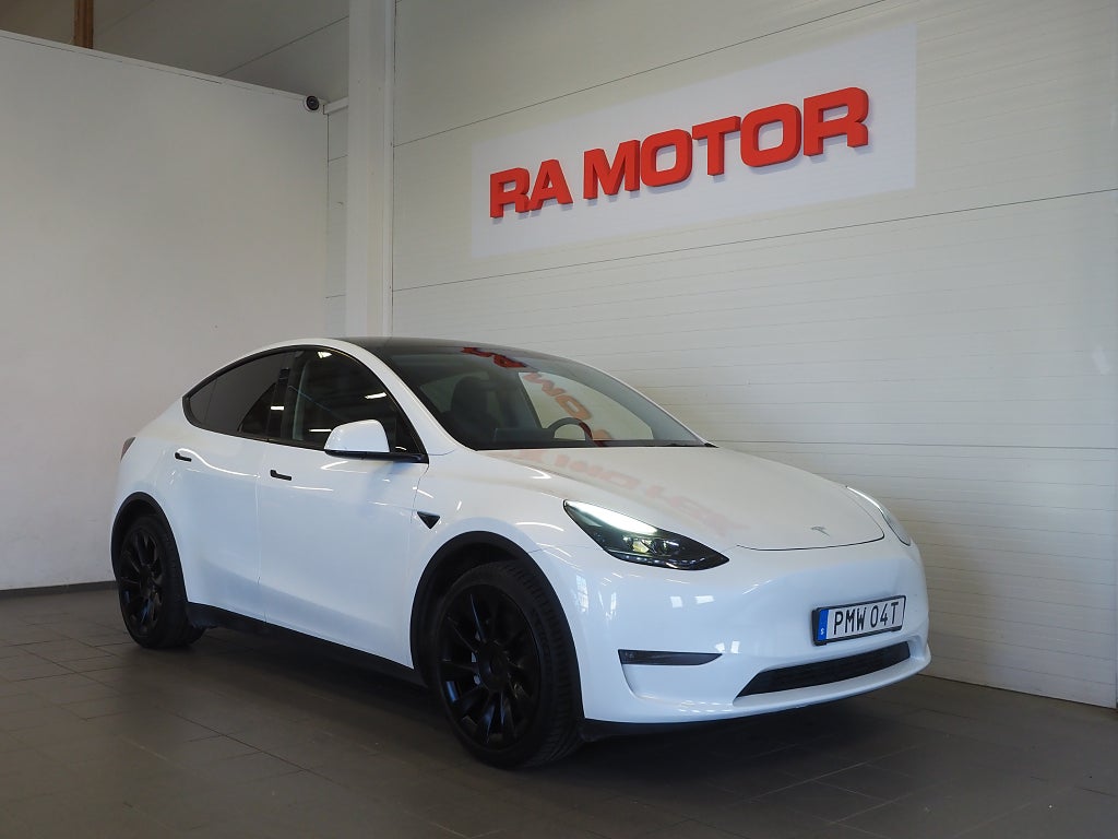 Tesla Model Y Long Range AWD 514hk Moms 20" Induction Pano 2021