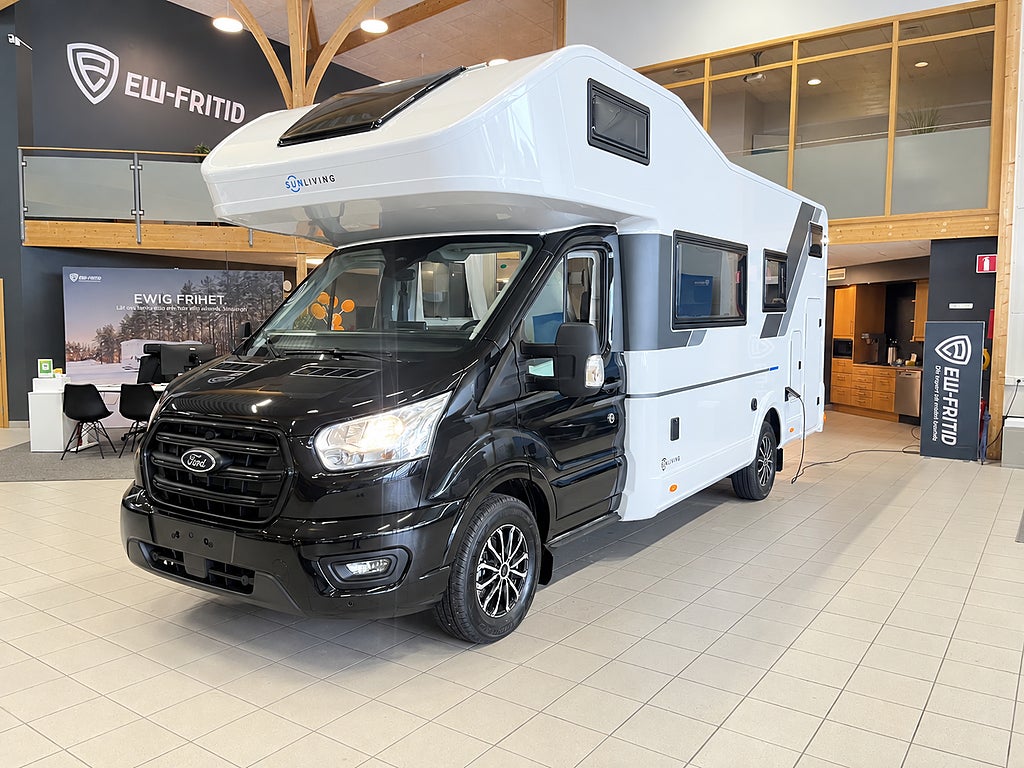 Sun Living A 70 DK (TRUMA Diesel+Ugn+Alkov+6 bält)
