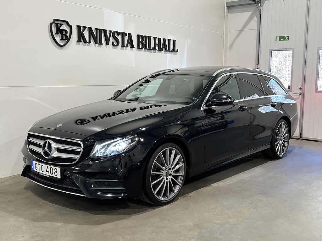 Mercedes-Benz E 220 T d 9G-Tronic AMG Line Pano Värmare Drag 194hk