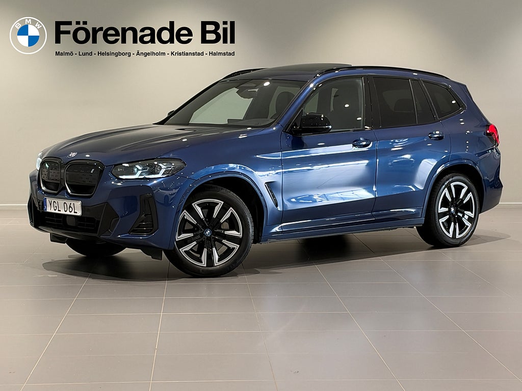 BMW iX3 Charged M Sport Drag P/D-Assist Panorama Elstol m minne