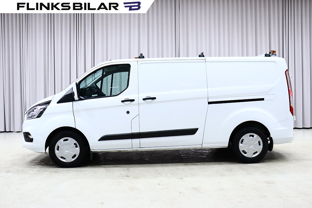 Ford transit Custom Hybrid 130HK L2|Inredd|Dubbelddörr|SeUtr!
