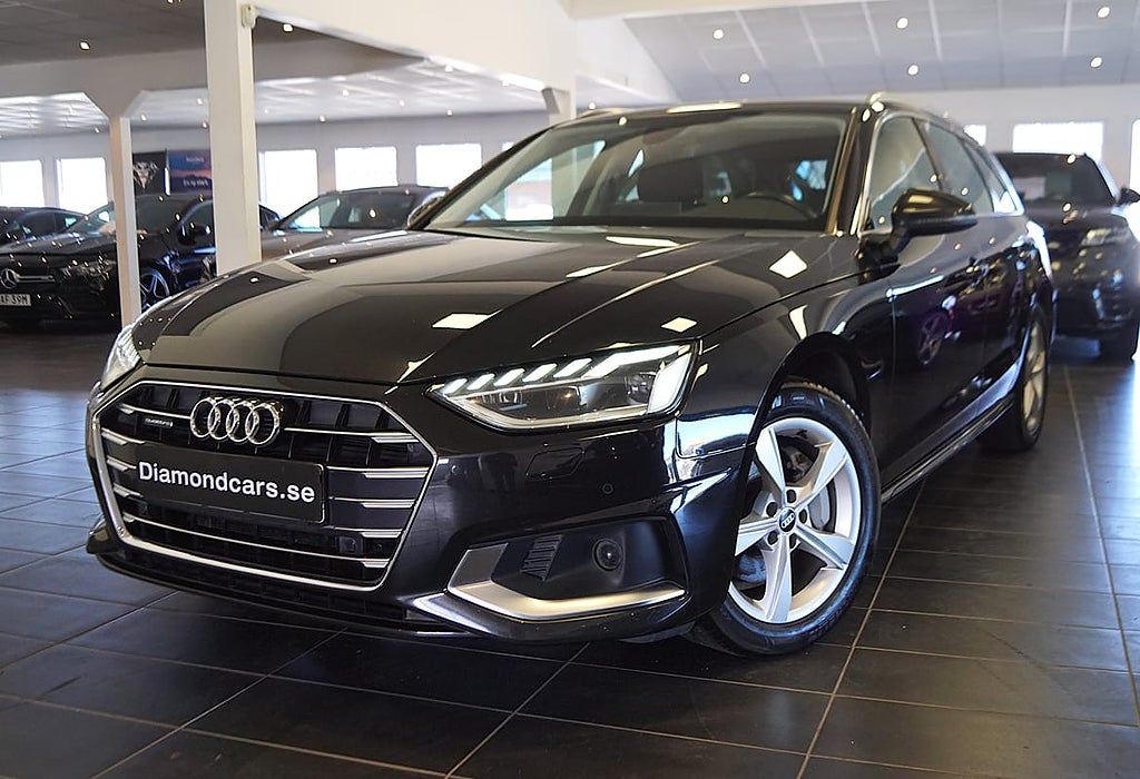 Audi A4 Avant 40 TDI quattro S Tronic, Drag Navi värmare (fjärrstyrd)