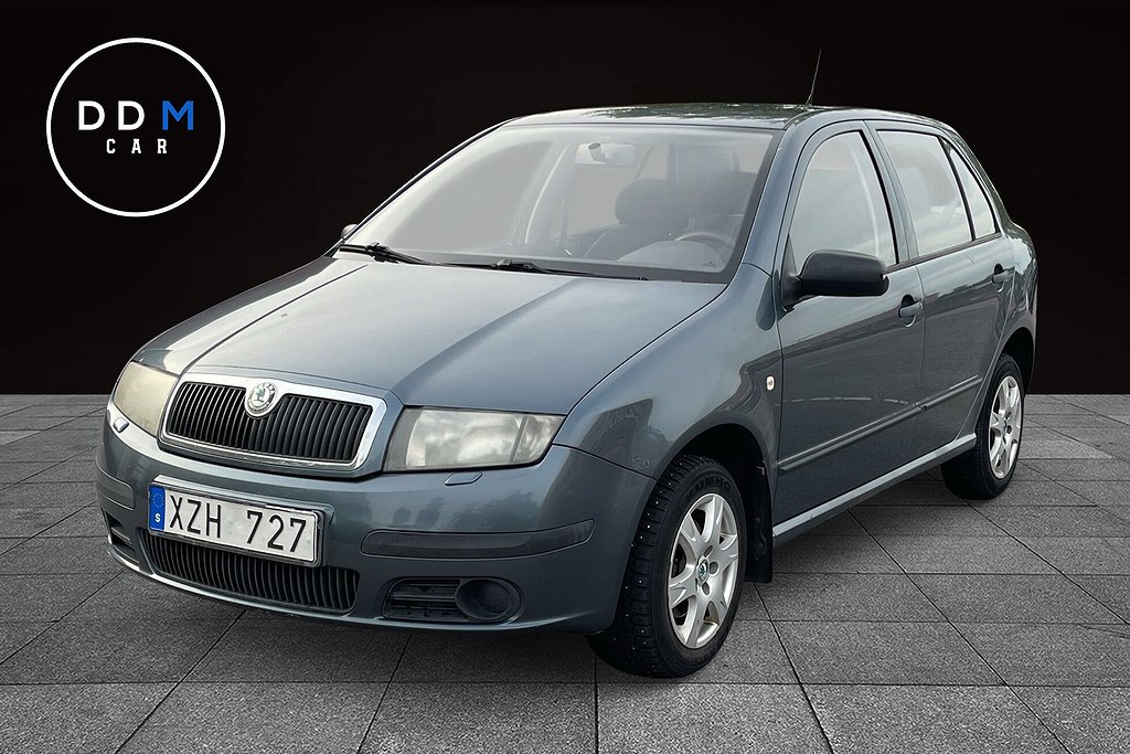 Skoda Fabia 1.2 AC 64HK SVENSKSÅLD 