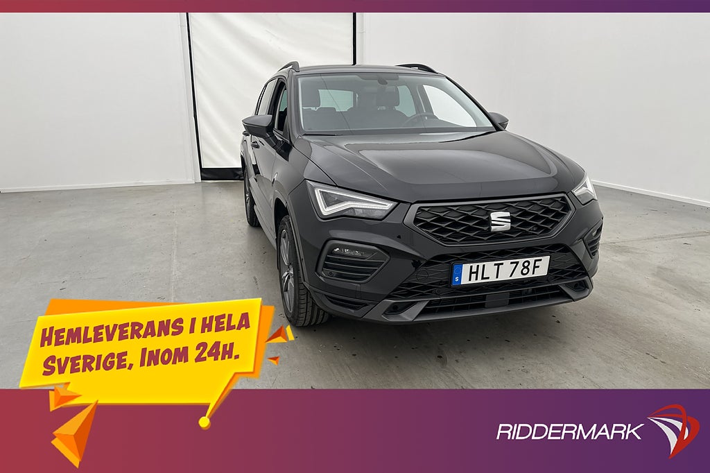 Seat Ateca FR 1.5 TSI Värmare Rattvärme CarPlay Navi Drag
