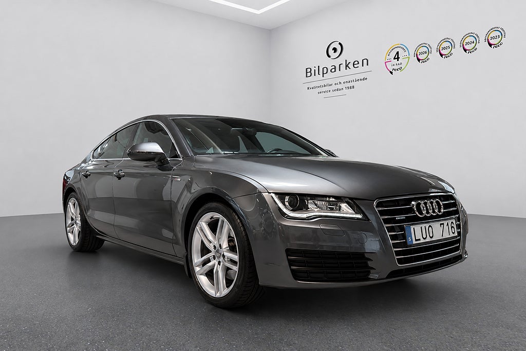 Audi A7 Sportback 3.0 TDI quattro S Tronic | Kamera | 245hk