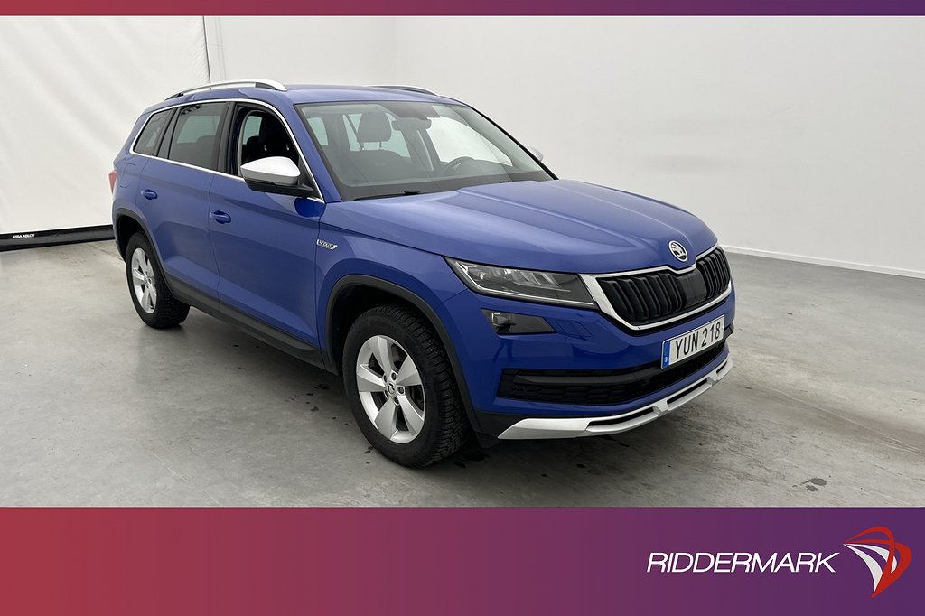 Skoda Kodiaq 2.0 TDI 4x4 Scout 7-Sits D-Värm Cockpit Kamera