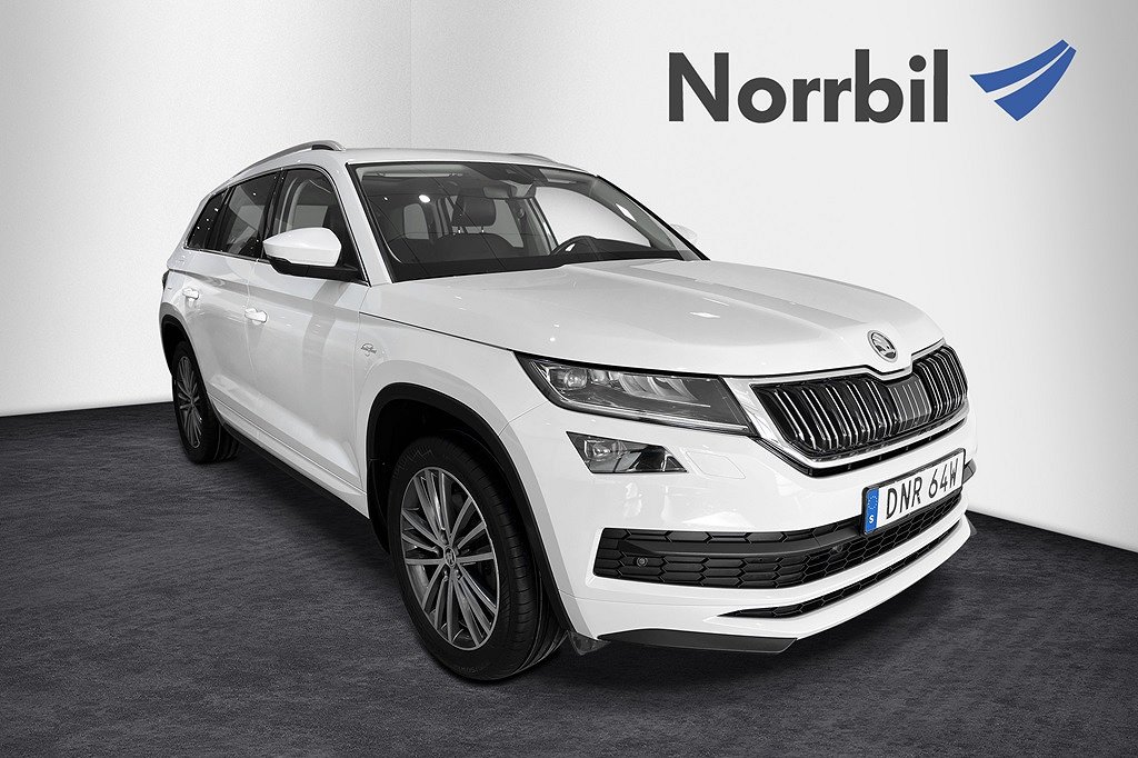 Skoda Kodiaq L&K TDI 190 DSG 4x4 7-sits nyservad