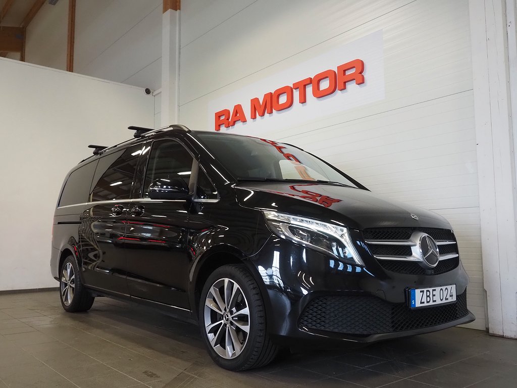 Mercedes-Benz V 300d 9G-Tronic Avantgarde Drag Kamera Moms 2020
