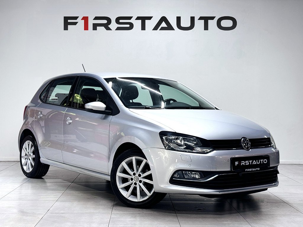 Volkswagen Polo 5-dörrar 1.2 TSI Euro 6 P-sensorer M-Värmare