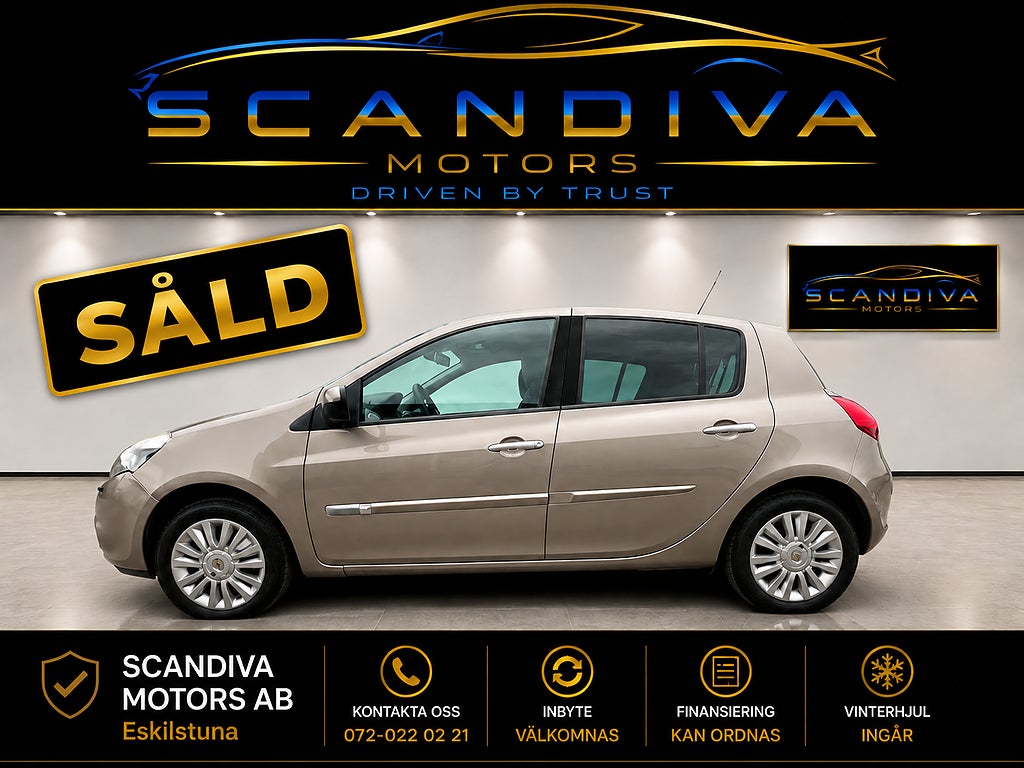 Renault Clio Clio 1.2 E85 / 1 privat ägare / SÅLD