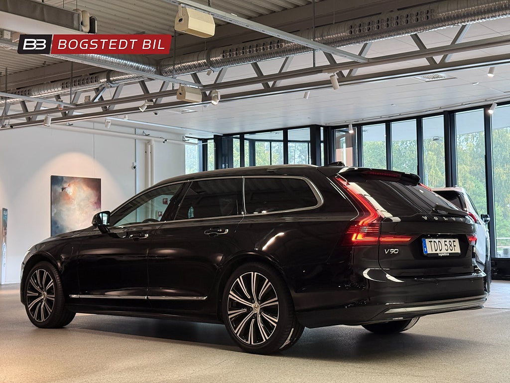 Volvo V90 Recharge T6 AWD 350hk Inscription|Läder|Drag|360°|H/K