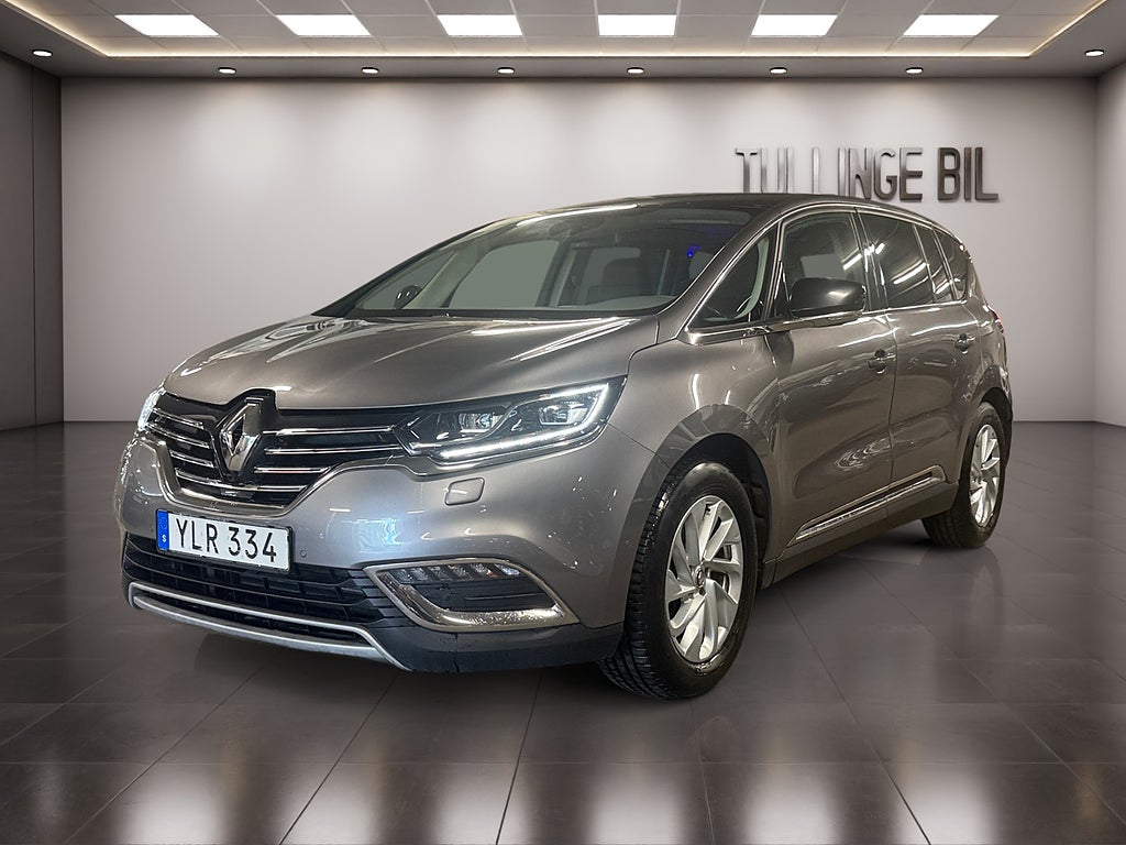 Renault Espace 1.6 dCi EDC 7-Sits Massage Taklucka B-Kamera Drag Nybes
