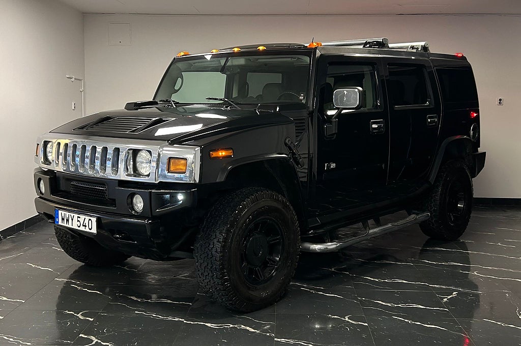 Hummer H2 6.0 V8 Taklucka Besiktigad 321Hk