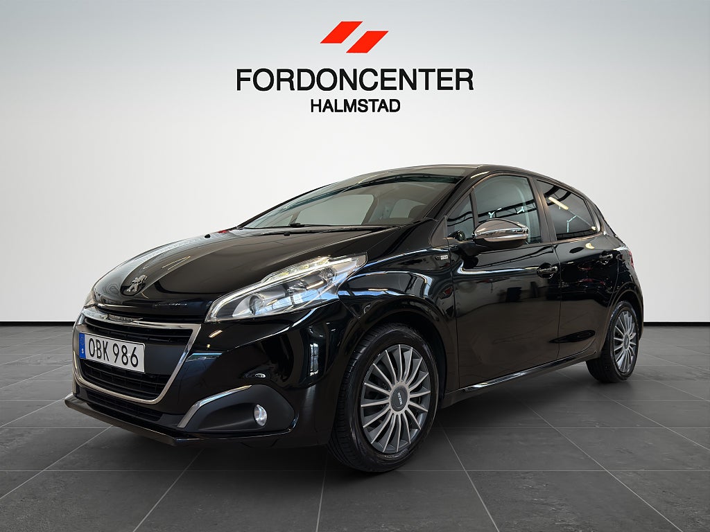 Peugeot 208 5-dörrar 1.2 82hk Eu6, 1Brukare|Pano|P-Sensor|Ny K-Rem