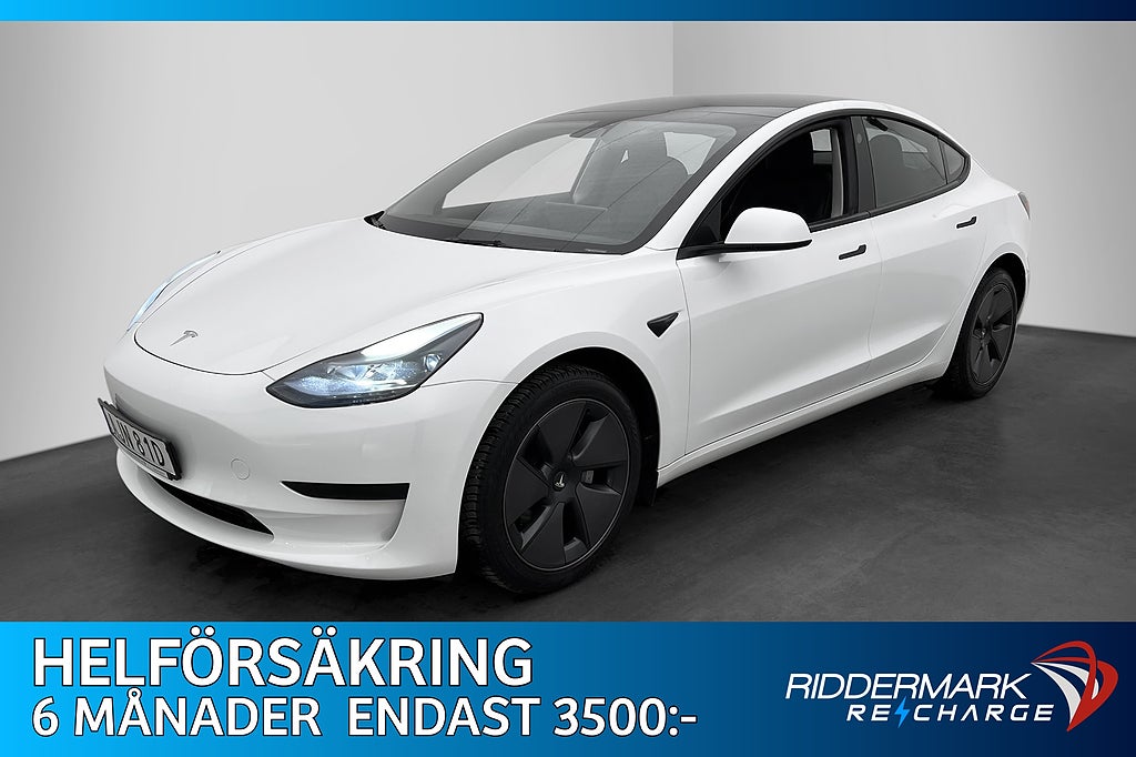 Tesla Model 3 Standard Range Autopilot Svensksåld MOMS