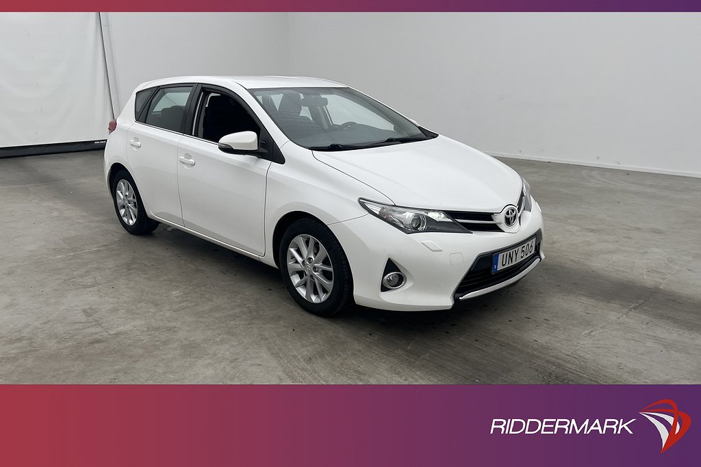 Toyota Auris 1.4 D-4D 90hk Active Värmare Kamera Drag