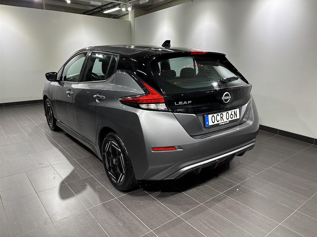 Nissan Leaf Acenta 39 kWh Fartpilot Kamera Rattvärme | Ränta 1,99%