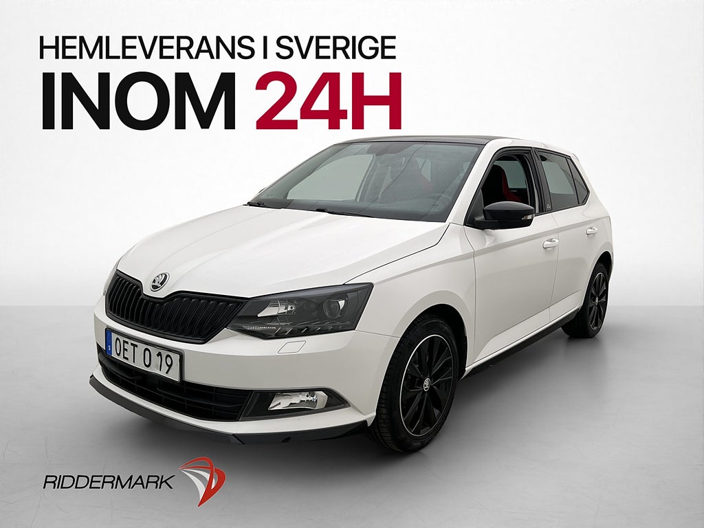 Skoda Fabia 110hk Monte Carlo Pano P-Sensorer CarPlay