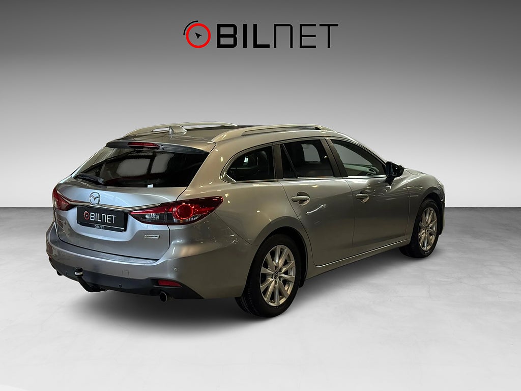 Mazda 6 Wagon 2.2 VISION *3,99%* 2-ägare Nyservad