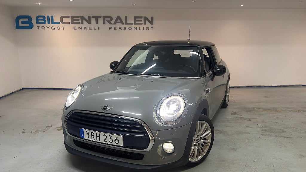 MINI Cooper 3-dörrars Euro 6 keyless navigation 