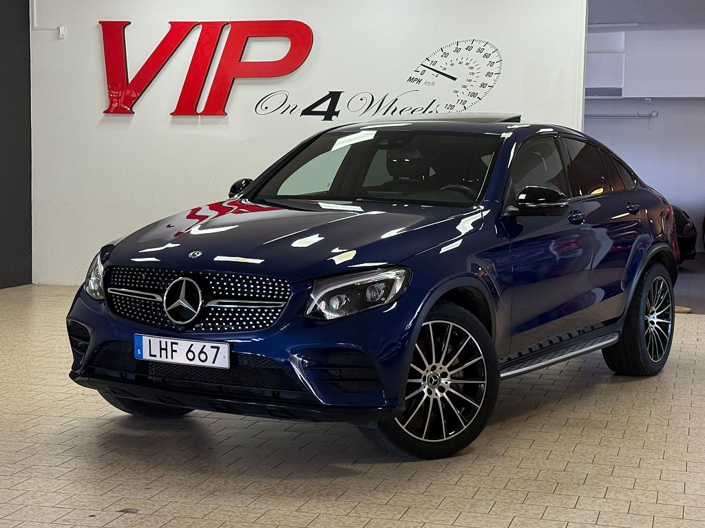 Mercedes-Benz GLC 250 d Coupé 4MATIC 9G-Tronic Taklucka Värmare AMG Line