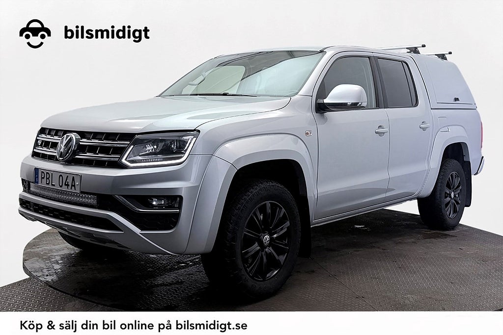 Volkswagen Amarok 2.9t 3.0 V6 4M Highline Flakkåpa Kamera Värmare 258hk