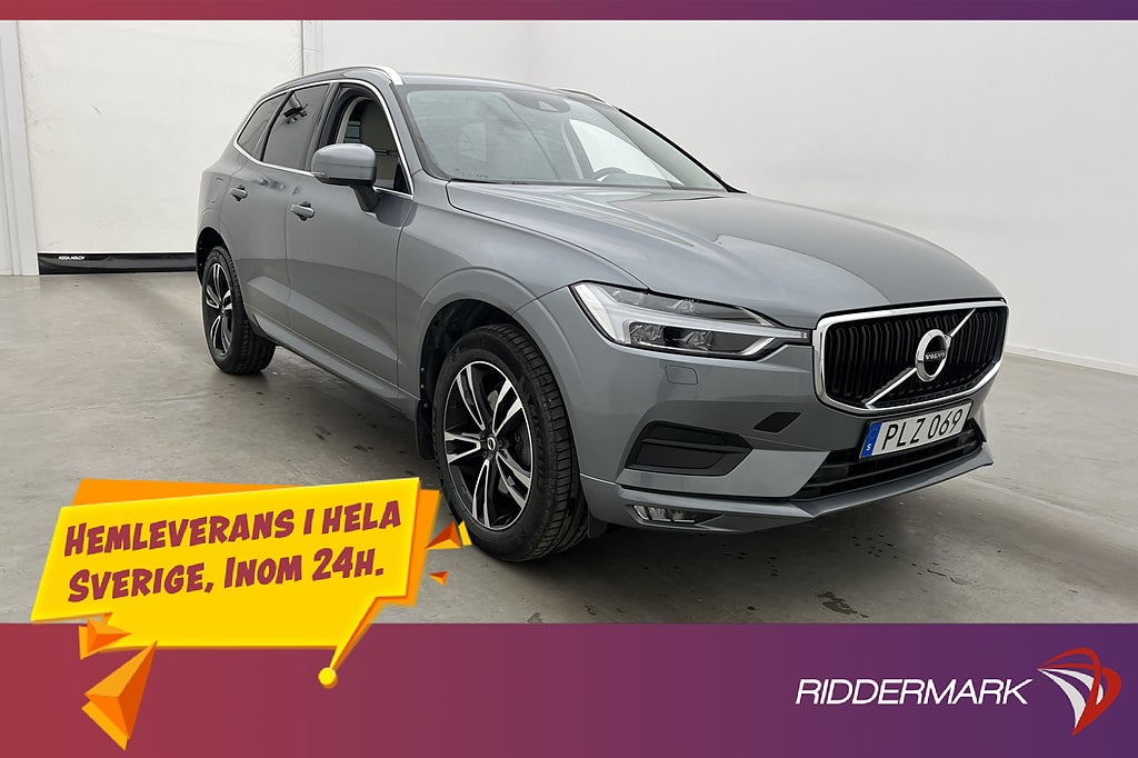 Volvo XC60 D4 AWD Momentum D-värmare VOC B-Kamera BLIS Navi