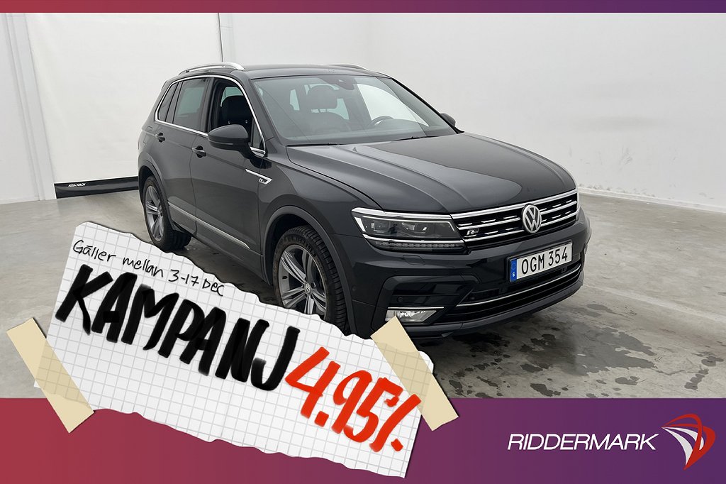 Volkswagen Tiguan GTS 4M R-Line Cockpit D-Värm D 4,95% Ränta