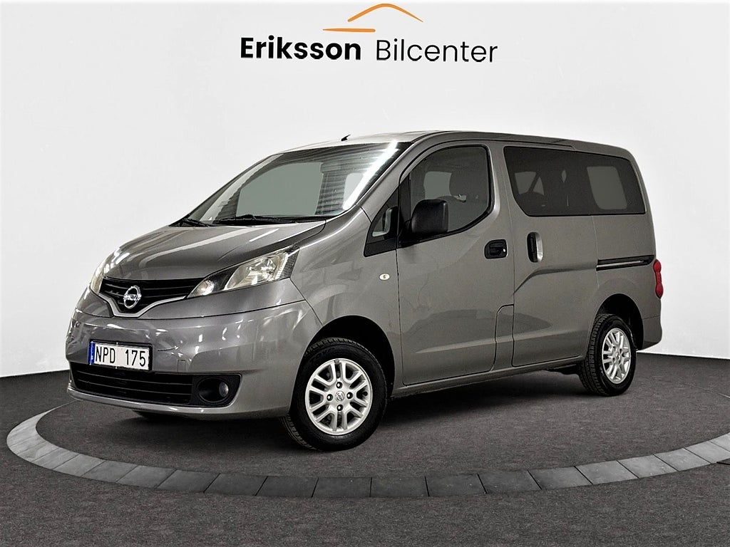 Nissan NV200 Kombi 1.5 dCi 90hk B-kam/NyKamrem/Nyservad/0%Ränta