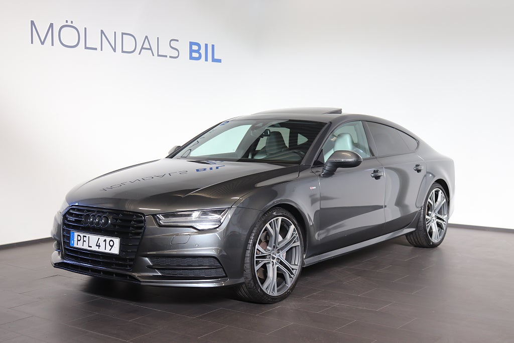 Audi A7 Sportback 3.0 V6 S-Line Taklucka Drag  Kamera 218hk