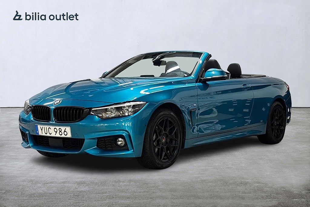 BMW 430I xDrive Convertible M Sport 252hk Navi Drag HuD H/K Bkam