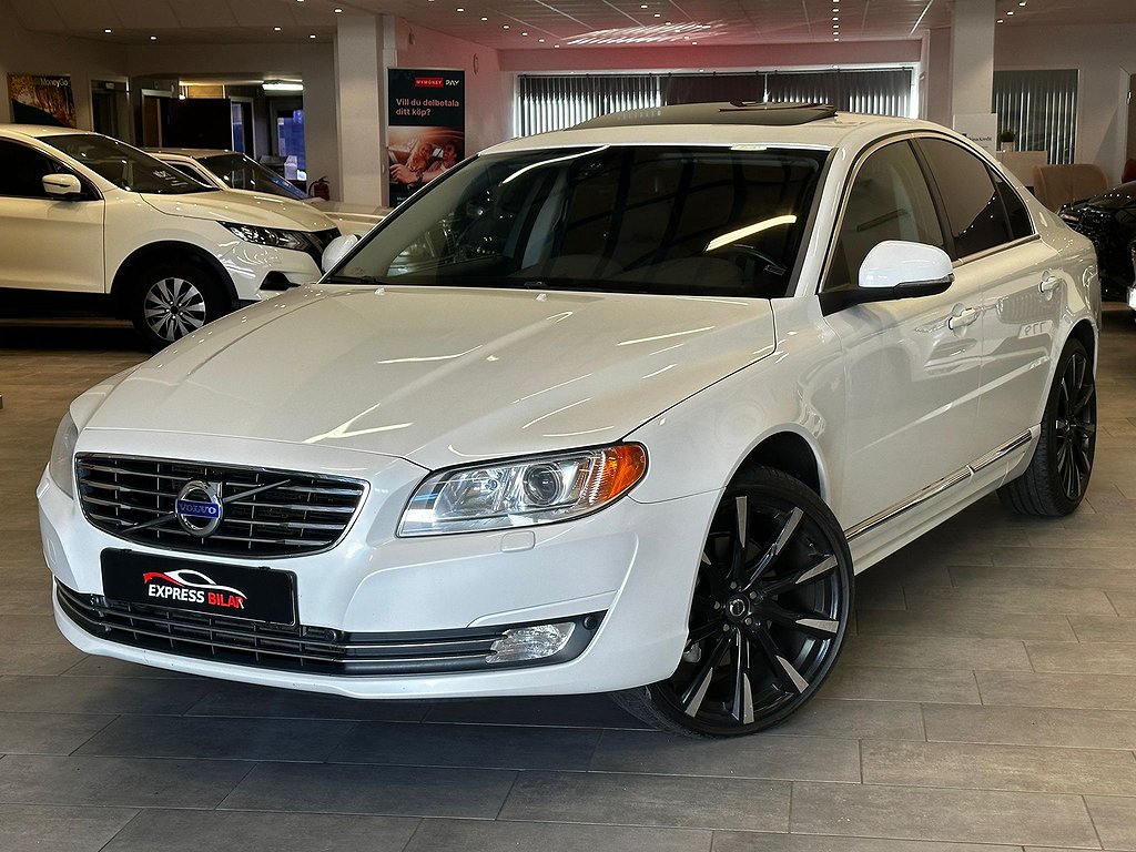 Volvo S80 Polestar D5 230 Hk AWD, Taklucka, 20"  Ny servad 