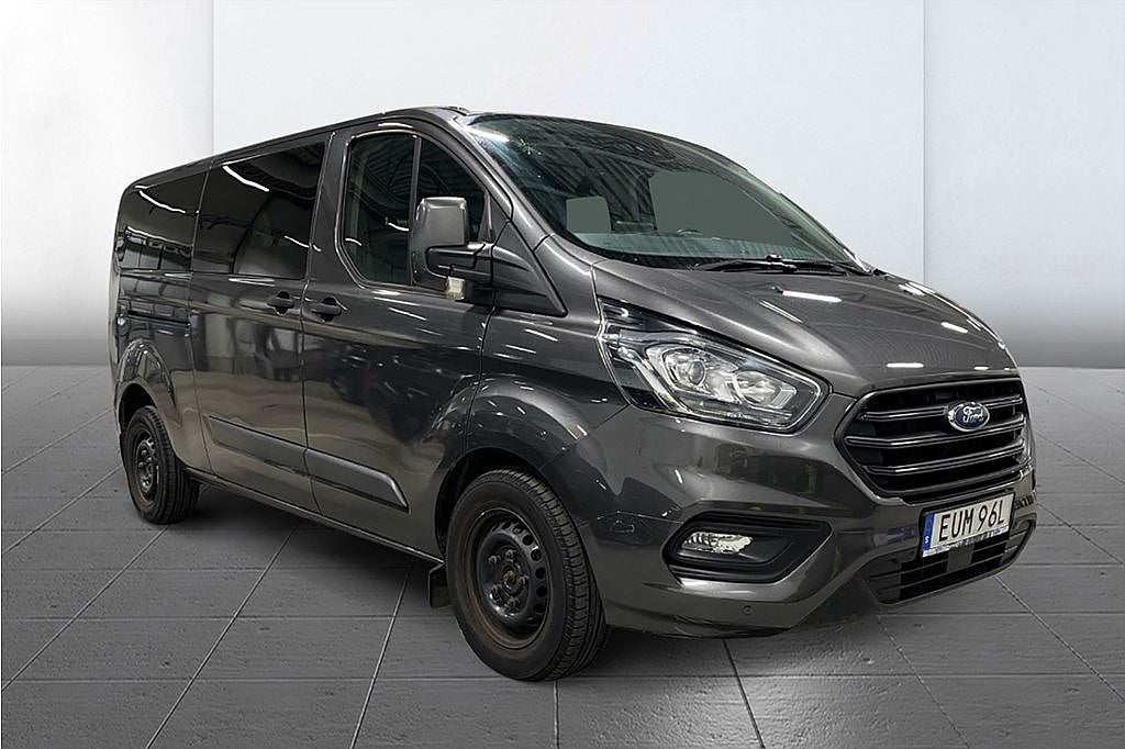 Ford Transit Custom 320 Kombi 2.0 EcoBlue Aut 9sits BKam PSens