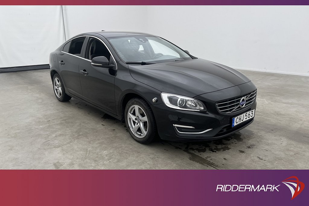 Volvo S60 T3 Momentum Värmare P-Sensorer Halvskinn BT