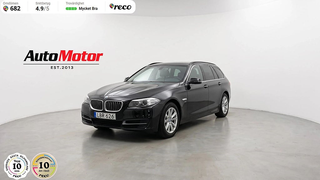 BMW 520 d xDrive Touring 190hk Fullservad/SoV däck