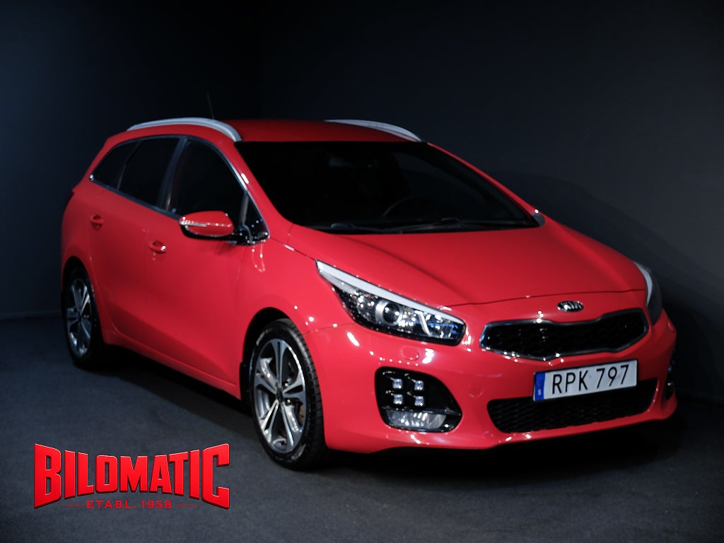 Kia Ceed SW 1,6CRDi GT-LINE NAV 136hk S+V-HJUL
