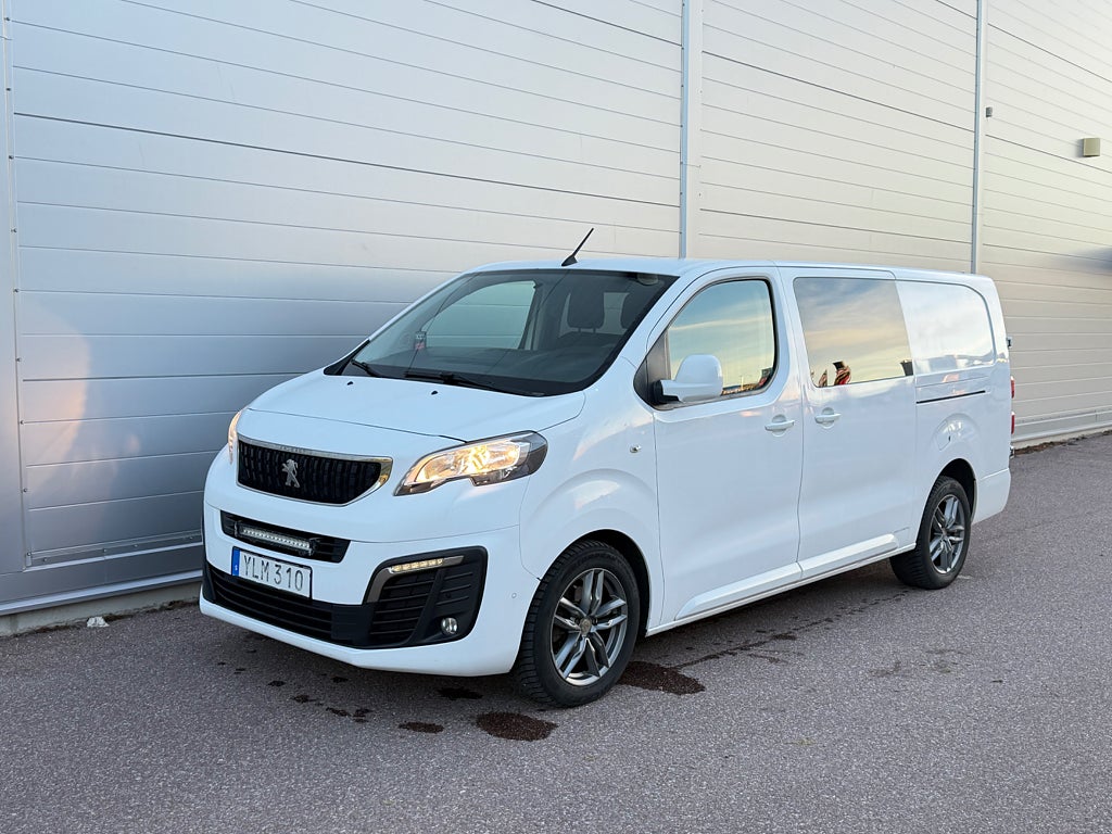 Peugeot Expert Panel Van 1.0t 2.0 | 6 Sits | Drag | CrewCab |Lång skåp