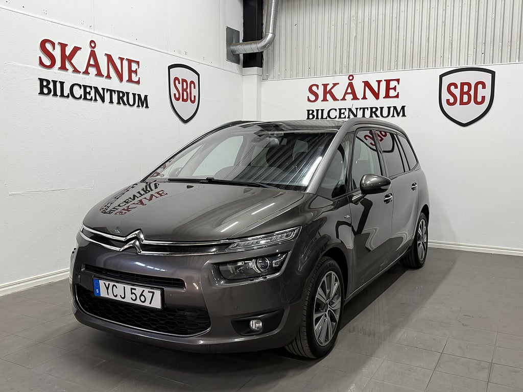 Citroën Grand C4 Picasso 2.0 HDi EAT/ 7 sitsig/Ny kamrem/Drag/Pano