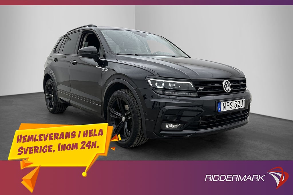 Volkswagen Tiguan 2.0 TDI 4M Black Edition Värmare Cockpit