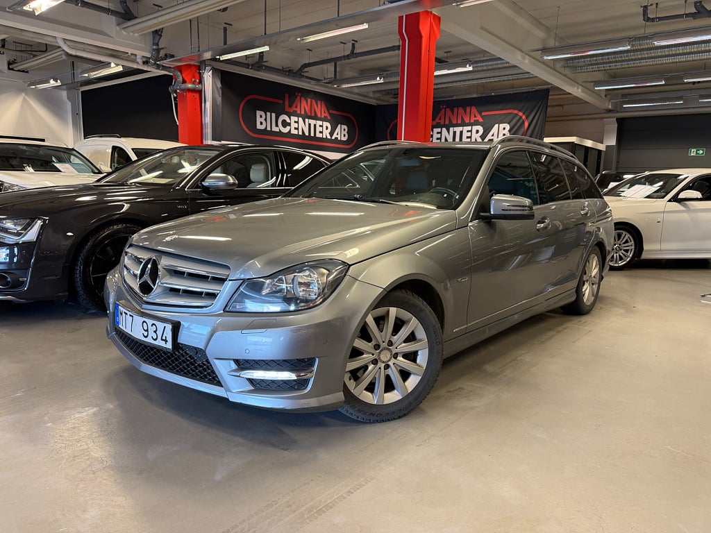 Mercedes-Benz C 220 T CDI 7G-Tronic Plus AMG Line Drag M-värmare LÅGMIL