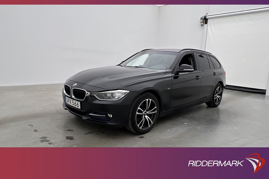 BMW 318 d Touring 143hk Sport Line HiFi Navigation Dragkrok