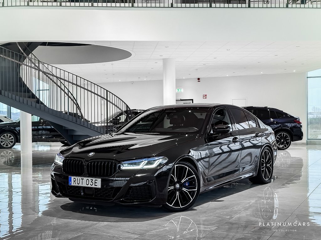 BMW M550 i xDrive Sedan V8 530hk / LEASEBAR / Sv.såld