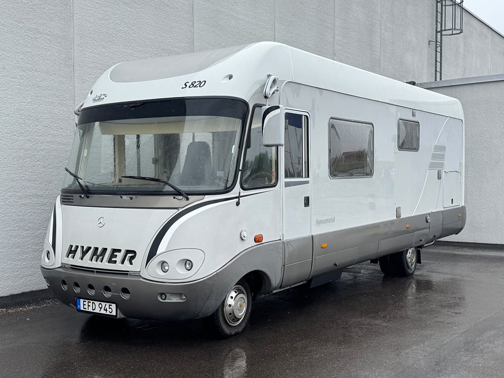 Hymer S 820 CAMPERVAN Mercedes Benz 2.7 CDi AUTOMAT  Helintegrerad