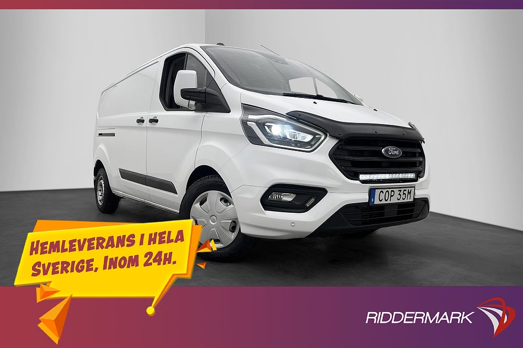 Ford transit-custom L2 Värm Drag Kamera V-Inre CARPLAY Moms