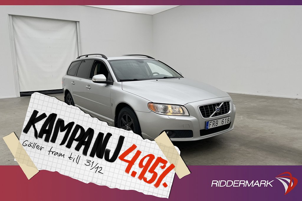 Volvo V70 2.0 145hk Momentum Värmare S 4,95% Ränta