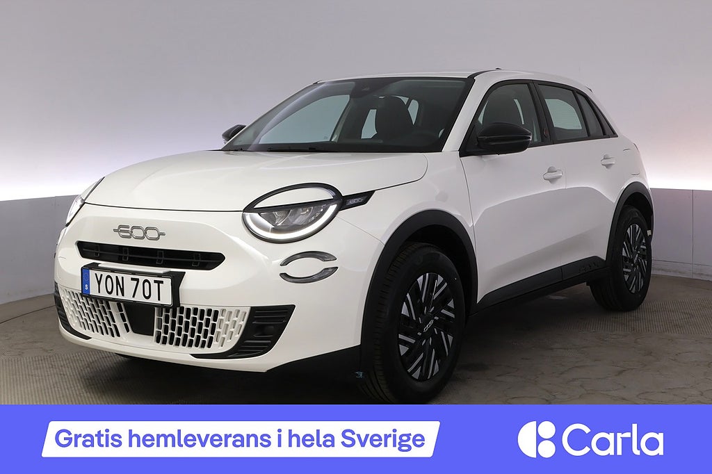 Fiat 600 e RED LED Keyless PDC Mirror Screen