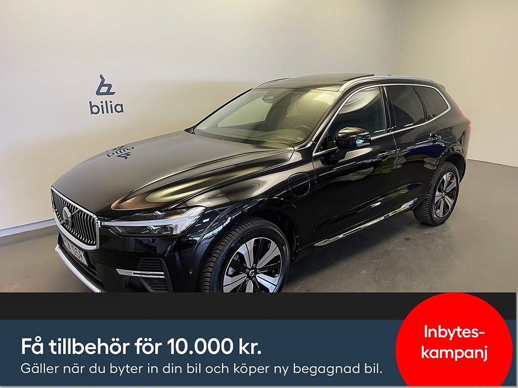 Volvo XC60 Recharge T6 Plus Bright / Tonade rutor / Läder...