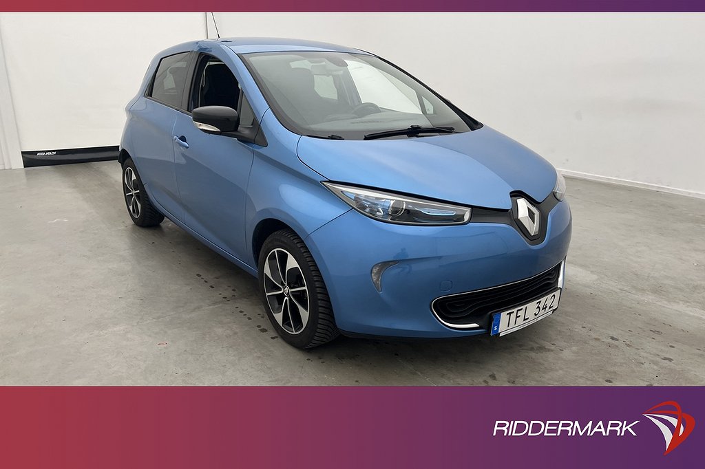 Renault Zoe R90 41 kWh 92hk Intens Batterihyra Kamera Navi