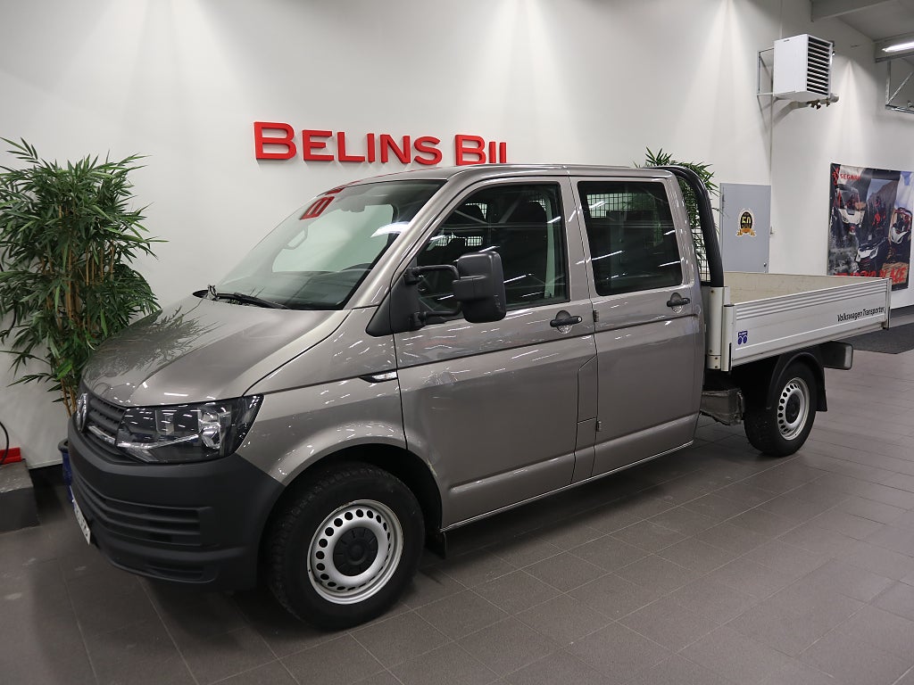 Volkswagen Transporter 2.0 TDI Dubbelhytt & Flak